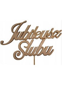 TABLICZKA DEKORACYJNA ( JUBILEUSZ ŚLUBU )