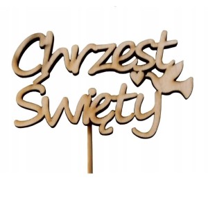 TABLICZKA DEKORACYJNA ( CHRZEST ŚWIĘTY )