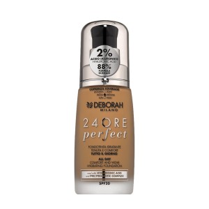 Nawilżający podkład do twarzy Spf20 24ore Perfect Foundation With Hyaluronic Acid - 3.3 Gold 