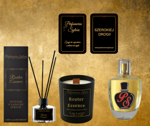 Zestaw Zapachowy – inspirowany Baccarat Rouge 540 (dyfuzor, świeca, zapach samochodowy, perfumy)