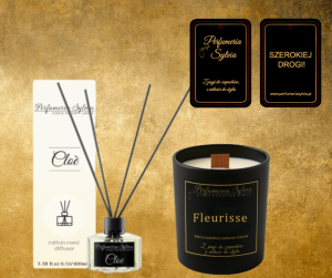 Zestaw Zapachowy – inspirowany Chloé (dyfuzor, świeca, zapach samochodowy)   