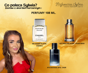 Zestaw perfum o akordzie korzennym męski      – wybór Sylwii   3x108ml
