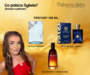 Zestaw perfum o akordzie piżmowym  męski      – wybór Sylwii     3x108ml