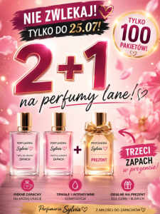 2+1 na perfumy lane  tylko 100 pakietów tylko do 25.07.2026