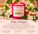 White Whisper – świeca zapachowa biała herbata i drzewo sandałowe | Perfumeria Sylvia