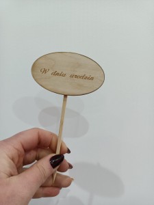 Tabliczka dekoracyjna - w dniu urodzin